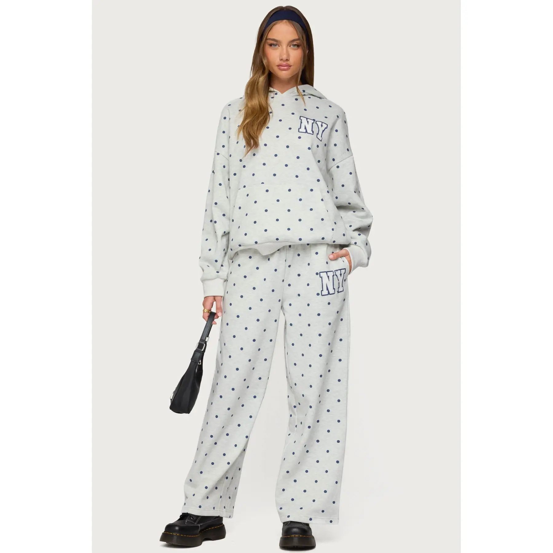 NY Babe Polka Dot Sweatpants NY Babe Polka Dot Sweatpants