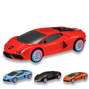 WSTER WS-690 Supercar BluetoothSpeaker with LED Starry Sky Display LED tire Portable HDAudio TWS Pairing FM Radio USB TF CardPlayback Built-in Microphone Valentine's Day Gift music party travel outdoor speaker aux radio tws Bluetooth fathersdaygift