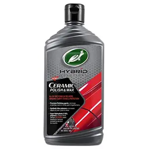 Turtle Wax 53412 14oz Hybrid Solutions Ceramic Polish - Car Wax Polish for Sports Collectibles Accessories, Ceramic Shine Enhancement