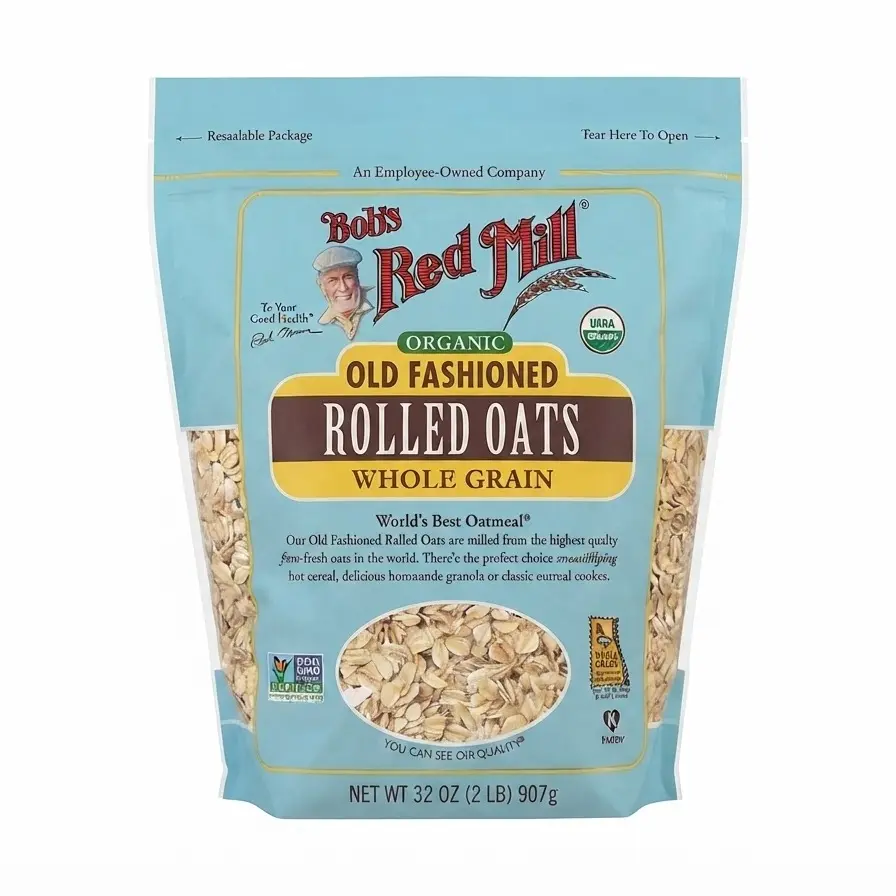 Bob's Red Mill Organic Old Fashioned Rolled Oats, Whole Grain, 32 oz
