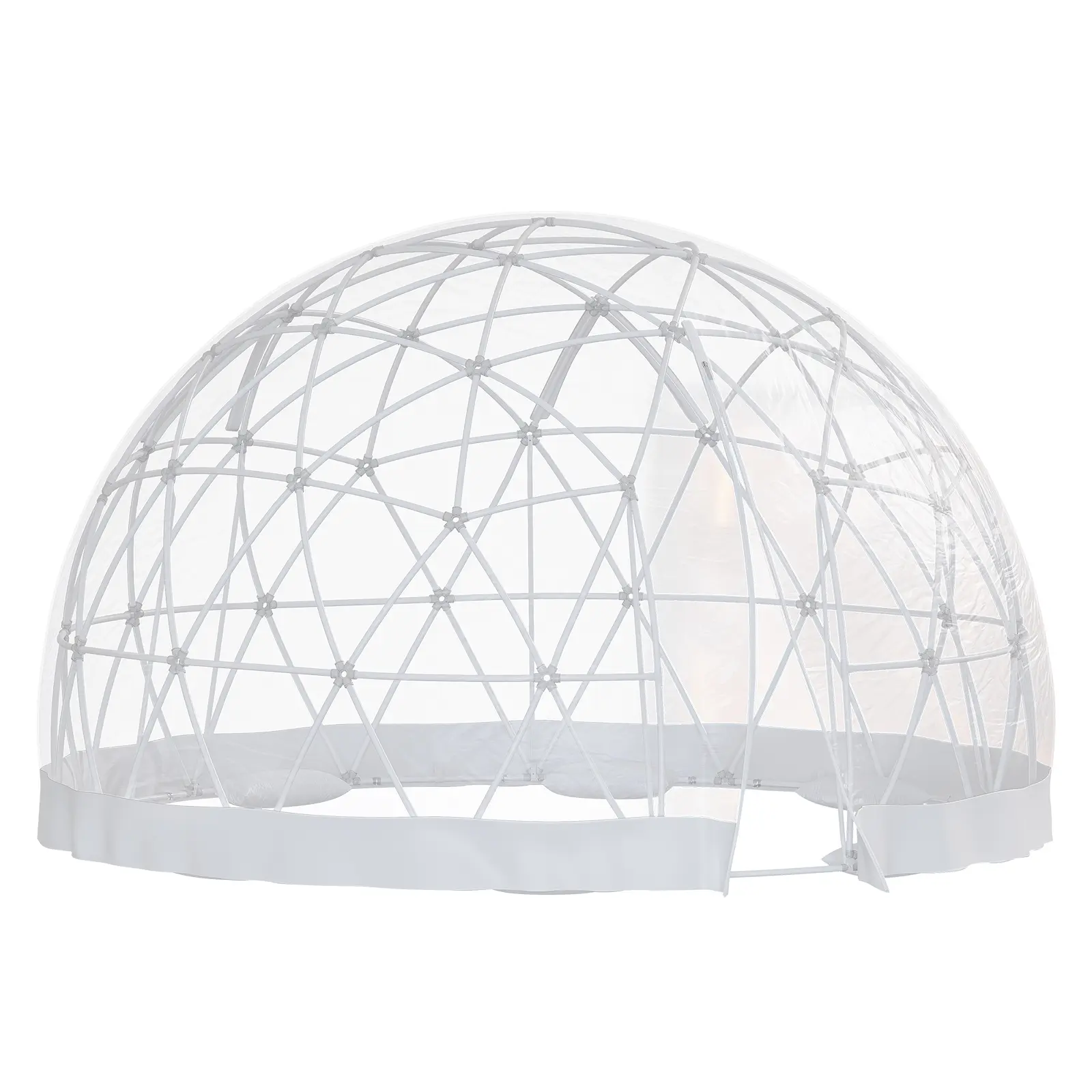 [Summerwins] [SummerFinds] AMERLIFE Garden Igloo Dome Tent, PVC Transparent Cover, Quick Connect Plug Installation, Waterproof Outdoor Dome for Winter, Bubble Tent for Patio, Backyard, Party, Wedding