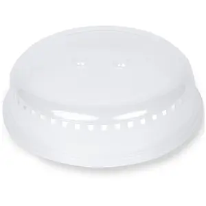 HomeCraft 10" Microwave Plate Cover Shield with Ventilation