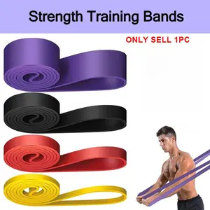 Power Resistance Bands Set - High Intensity Strength Training Elastic Bands, Fitness Bands for Deadlifts, Pull-Up Assist, Squats, Bench Press, Home Gym Equipment for Muscle Building & Toning.