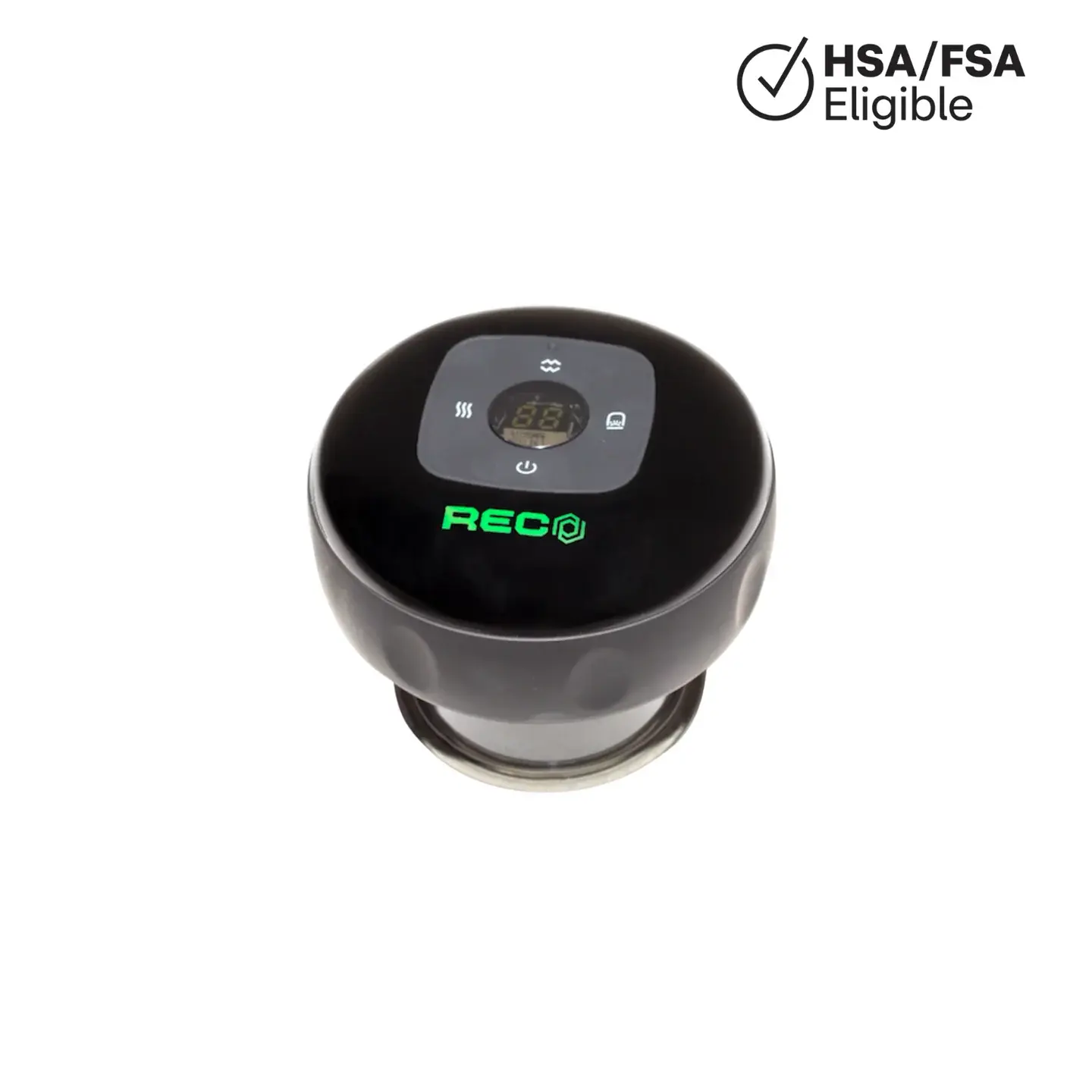 RECO Vital Grip Electronic Cupping Device for Increased Blood Circulation Improved Mobility & Targeted Muscle Relaxation HSA/FSA Eligible