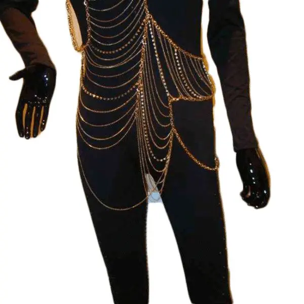 Custom Chains Catsuit jumpsuit catsuit