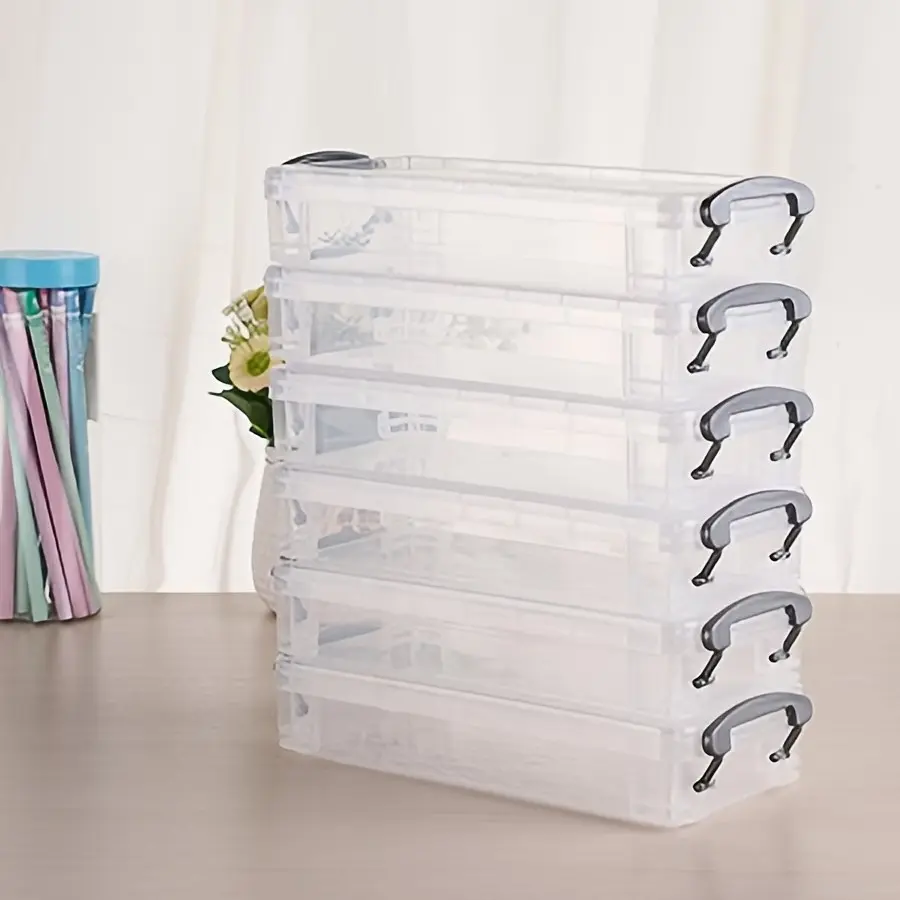 Large Capacity Pencil Case, Office Supplies Storage Box, Paintbrush and Pencil Storage, Watercolour Pencil Container, Painting Tools