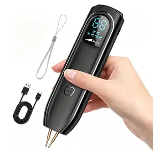 Portable Lithium Battery Welder, DIY Battery Soldering Tool, Adjustable 11 Modes, Auto/manual, 18650 Battery, Nickel Strip Welding