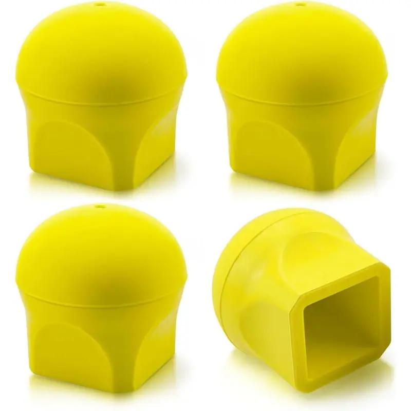 Ladder Stabilizer Bumpers Fit for Werner Extension Ladder Stabilizer Pads, Ladder Standoff Rubber End Caps Replacement Non-Slip Ladder Stabilizer Rubber Feet - Improving Stability and Safety - 4 Pack