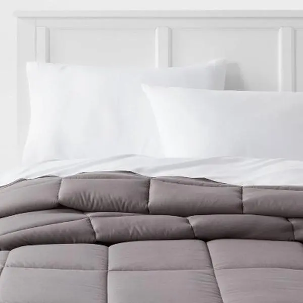 Twin/Twin Extra Long Down Alternative Washed Microfiber Reversible Comforter