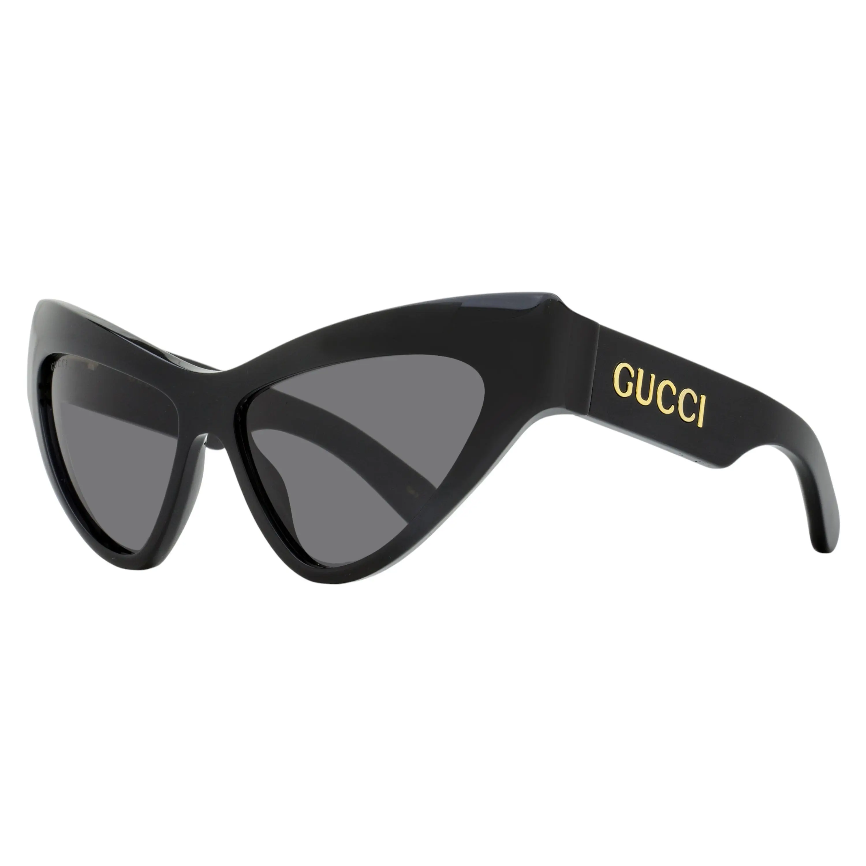 Gucci Extreme Cat Eye Sunglasses GG1294S 001 Black 57mm