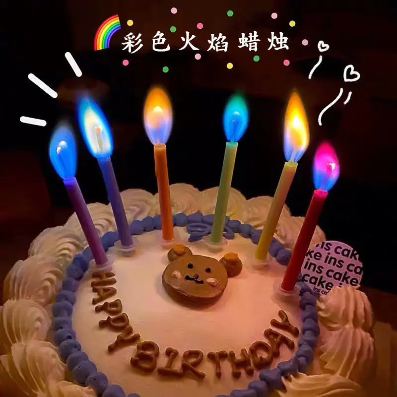 Color Flame Candle ---This is Magic Decor Ornaments Decoration