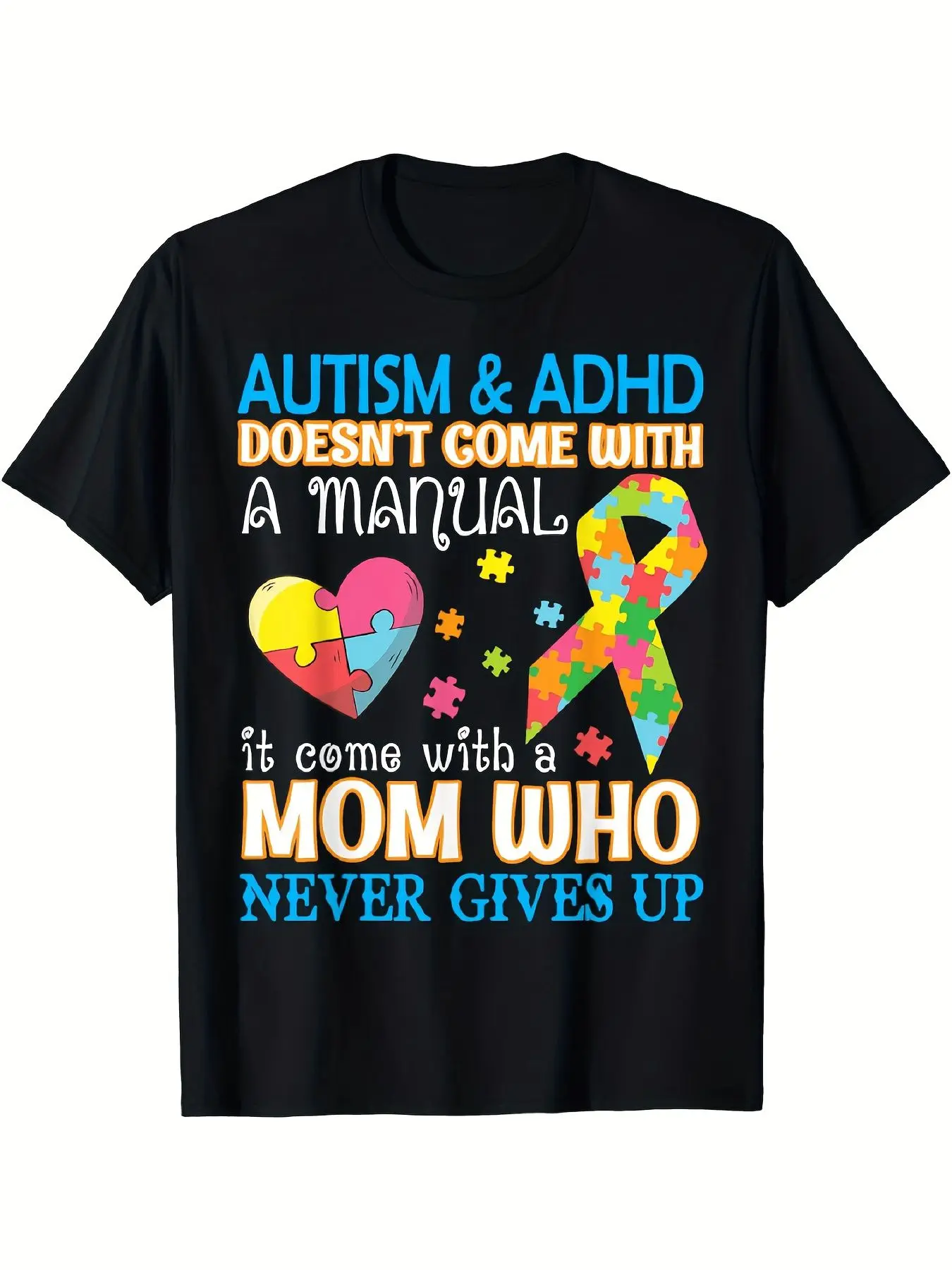 Plus Size, Autism And ADHD No Instruction Manual T