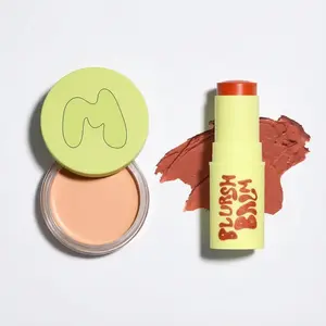 9g Balm Concealer & 7.7g Blush Makeup Gift Set, 1 Count Balm Concealer & 1 Count Lightweight Balm Cream Blusher, Gift for Women