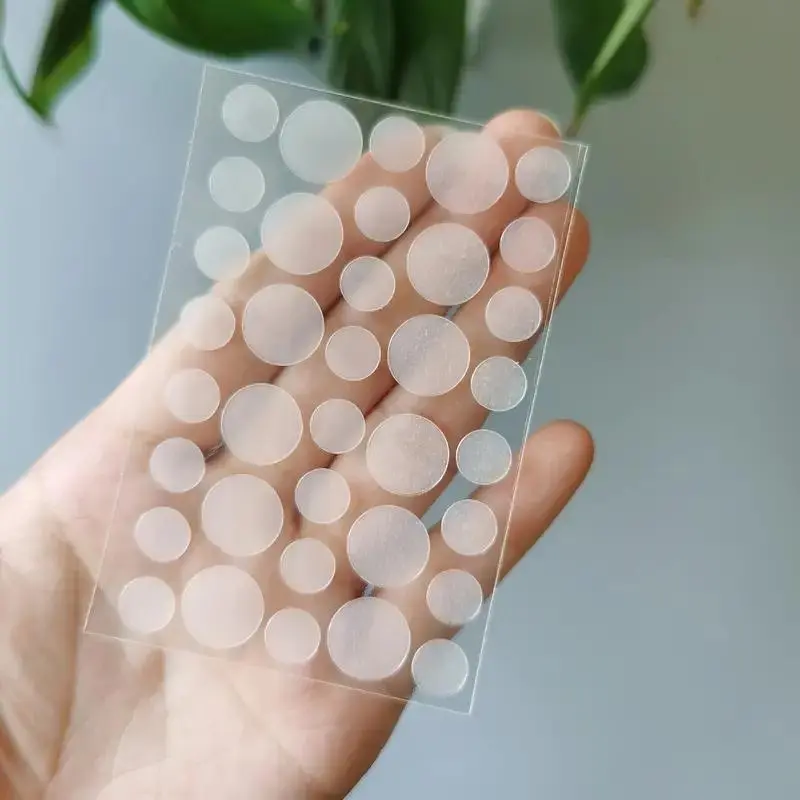 Acne Spot Patches, Hydrocolloid Acne Pimple Patch, Comfort Invisible Acne Spot Patches, Skin Tag Hydrocolloid Pimple Patch for Blemish, Zits, Spots, Valentine's Day Gift