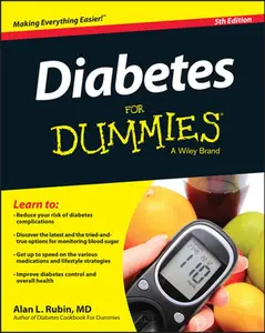 USED-Diabetes for Dummies by Rubin, Alan L. (Paperback)