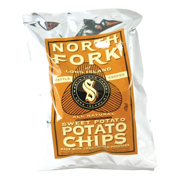 North Fork Potato Kettle Chips Sweet Potato 2oz 24ct
