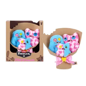 ZURU Fugglers Bouquet - Set of 3 Plushies (Pink & Blue)