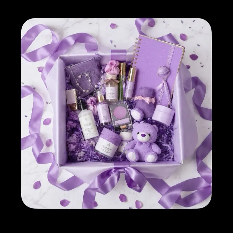 The purple box