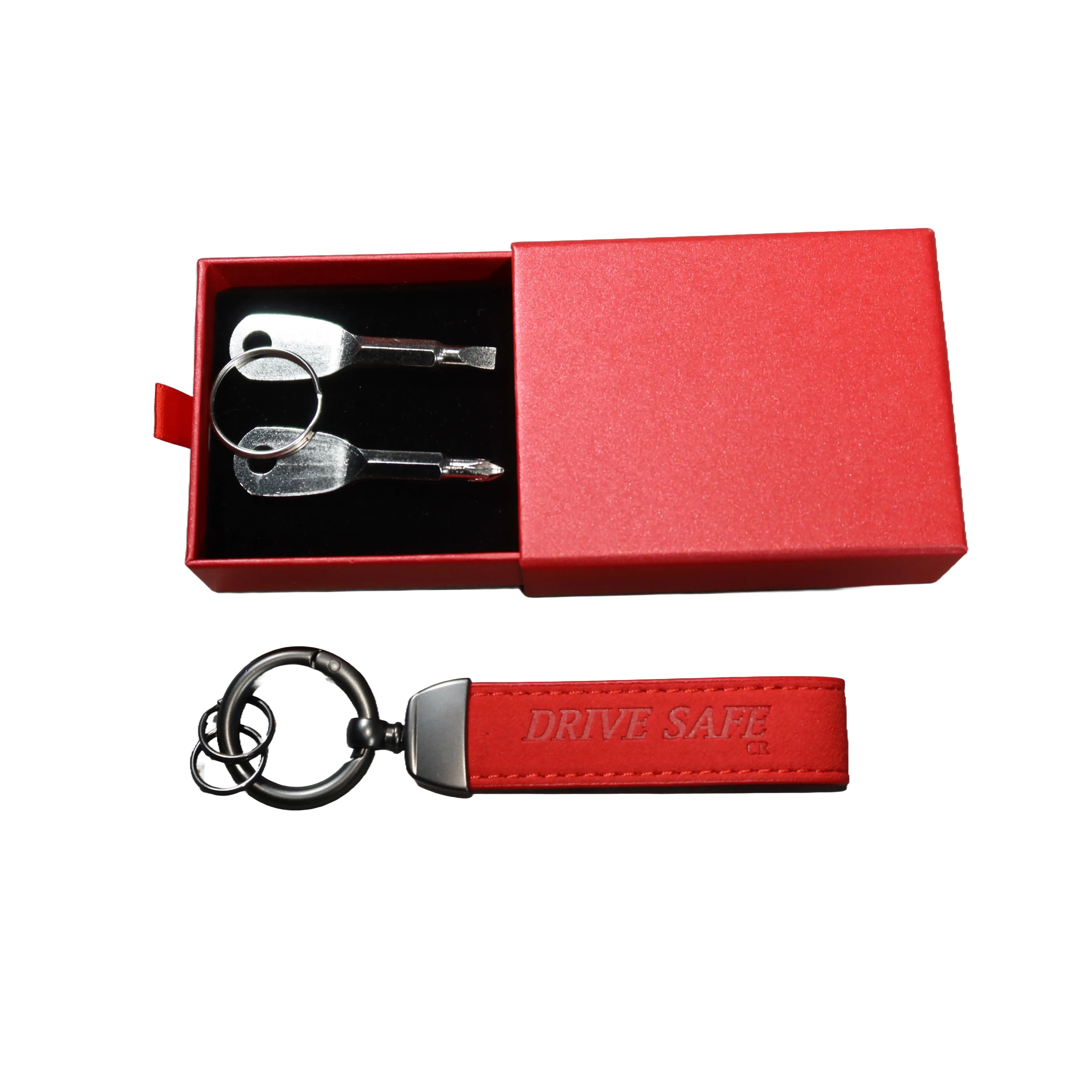 Red DS Keychain + Screwdriver