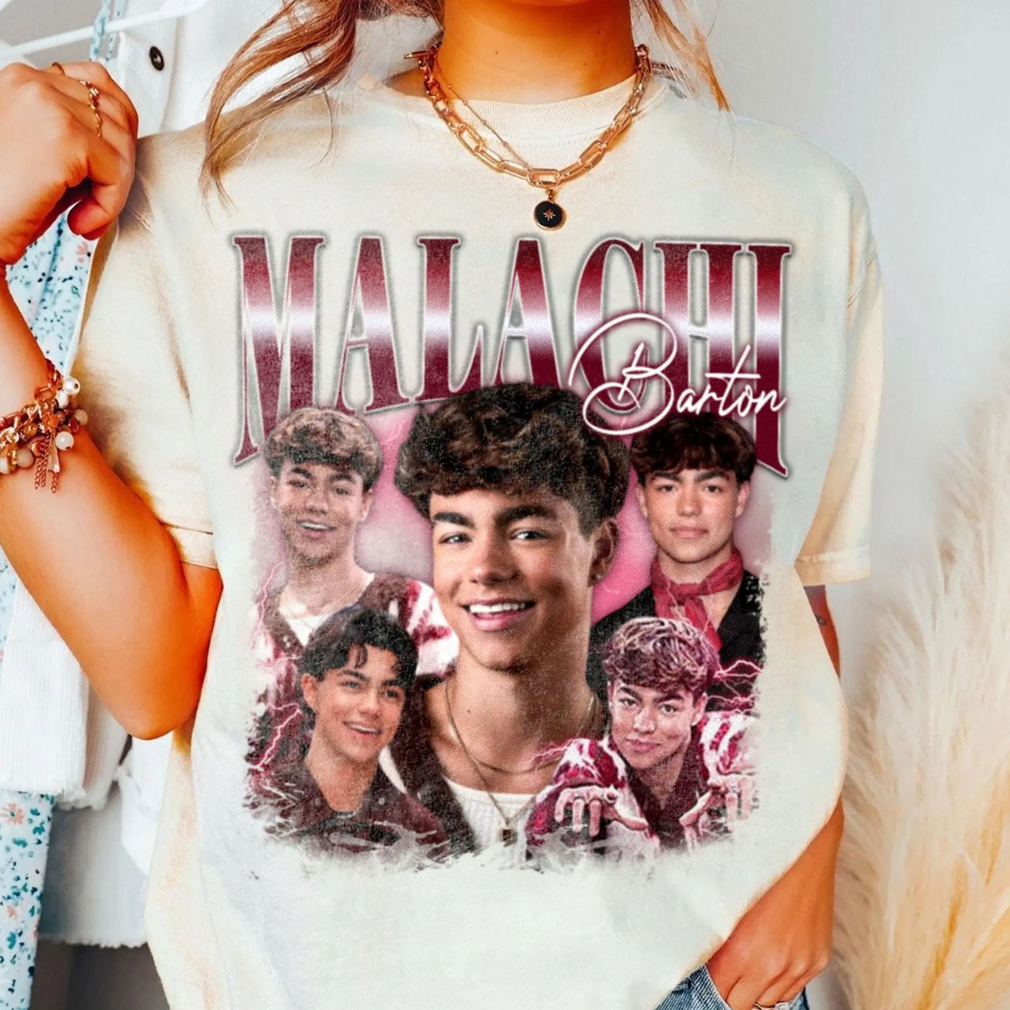 Malachi Barton Crew Neck Shirt, Des.cen.dants Character Oufit, Trending Tee, Vacation Trip Gift 2025