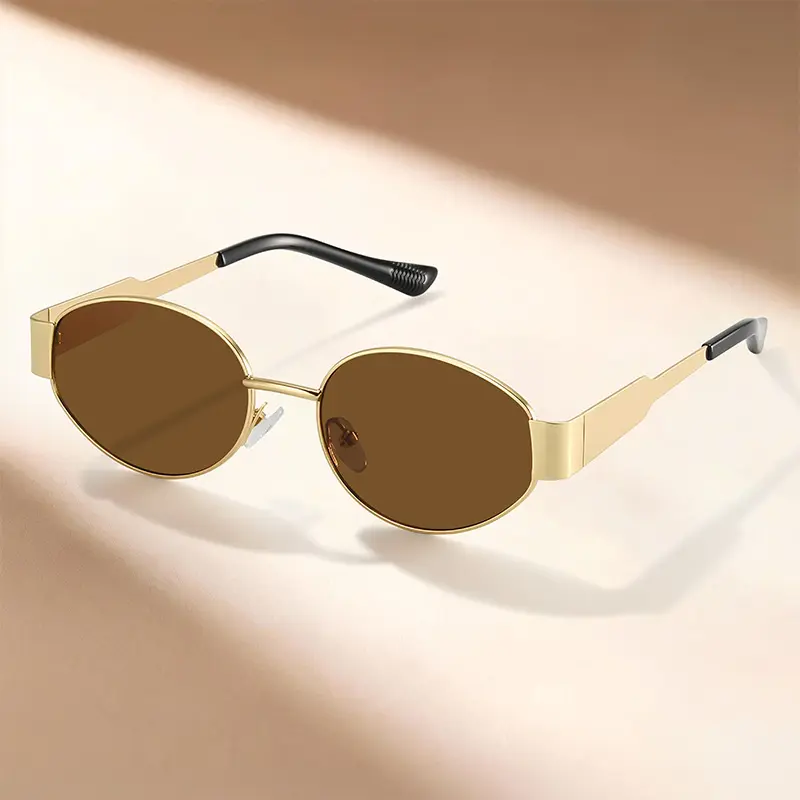 LUMENTRIBE SOLA STREET4 Retro Statement Frame Sunglasses for Women & Men, Polarized UV400 Polycarbonate Lenses, Stylish Accessories for Casual Wear, Statement Frame Glasses, Sun Protection, Oval Shape Men's Sunglasses, Polarized Lenses Women's Sunglasses