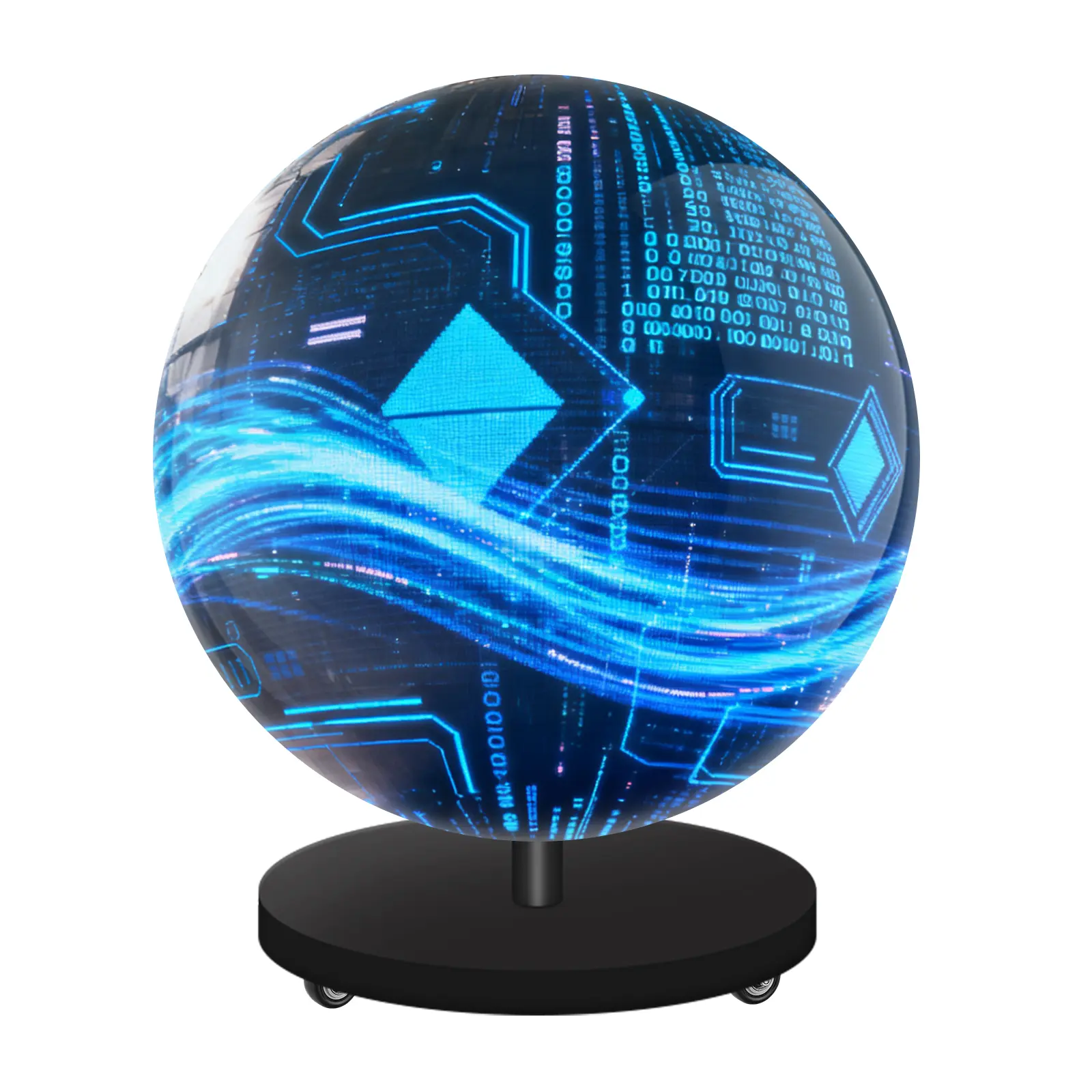 53cm Sphere LED Display, P1.9Led Spherical Screen, 53cm Sphere LED Display, 600nits Indoor Spherical Advertising LED Screen | 360SPB