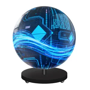 53cm Sphere LED Display, P1.9Led Spherical Screen, 53cm Sphere LED Display, 600nits Indoor Spherical Advertising LED Screen | 360SPB