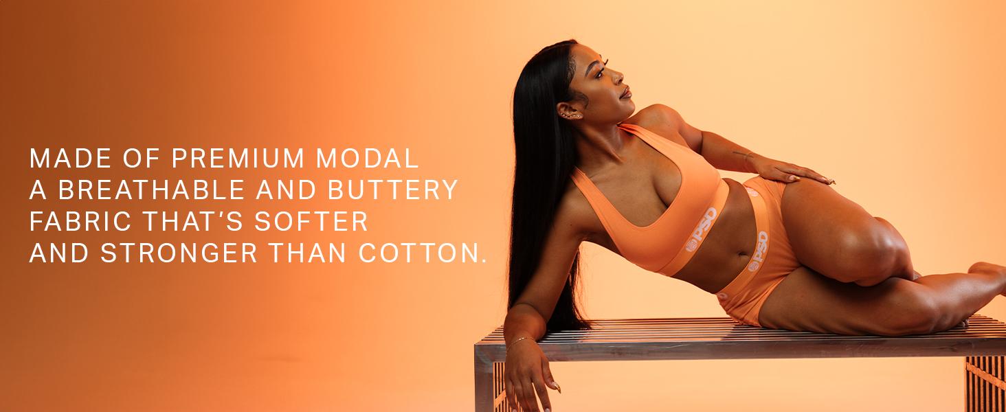 PSD Womens Lavender Solid Thong - Barely-There Thong, Soft and Comfortable Premium Modal Fabric Breathable Womenswear Panties