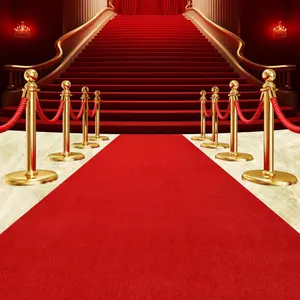 450 GSM Extra Thick  Red Carpet Runner for Events Decorations, 3X20 Ft Not Slip Red Runner Aisle Runway Rug for Wedding, Party, Banquet, Activity Entrance and Special Events Decorations