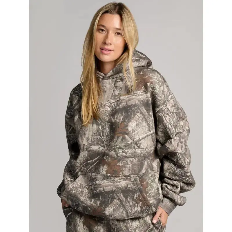 Panther Comfort Camo Hoodie, Unisex Lightweight Timber Hoodie All Over Print For Men And Women, Streetwear Outfits 2025, Perfect Gift For Her Him