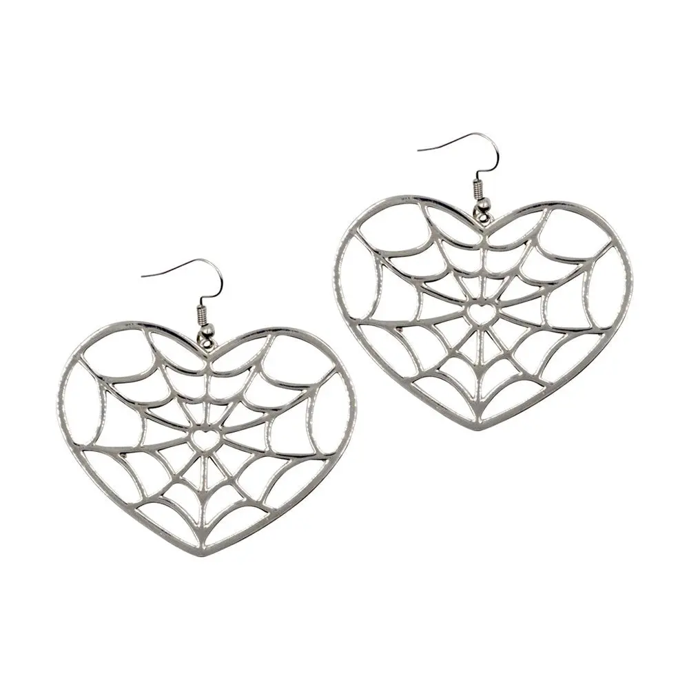 Web Heart Earring Jewelry