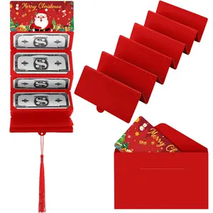 Christmas Clearance Sale Christmas Money Holders Cash Gift Envelope with 10 Slots Santa Snowmen Pattern DIY Christmas Gift Ideas Xmas Gift Card Holder for Family Friend,Christmas Valentine's Day Thanksgiving Day Anniversary Surprise Gift