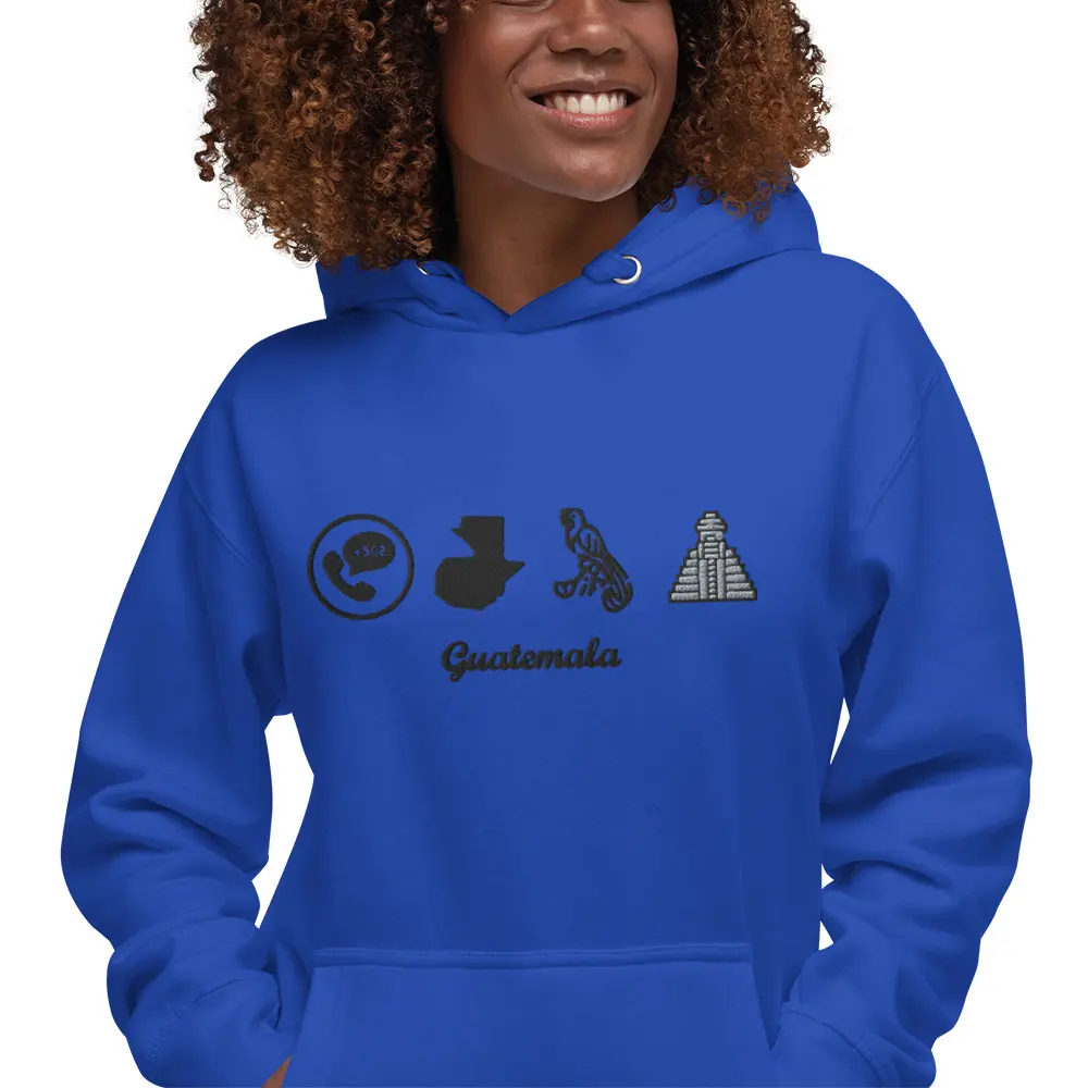 Unisex Hoodie Sueter de Invierno Guatemala