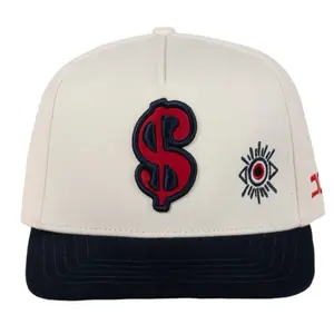 CASH MONEY Beige navy JC Hats snapback for men