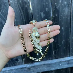 San judas pendent and necklace