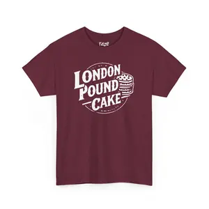 London Pound Cake - Unique Cannabis Strain Graphic T-Shirt - 100% US Cotton, Unisex, Multiple Colors & Sizes