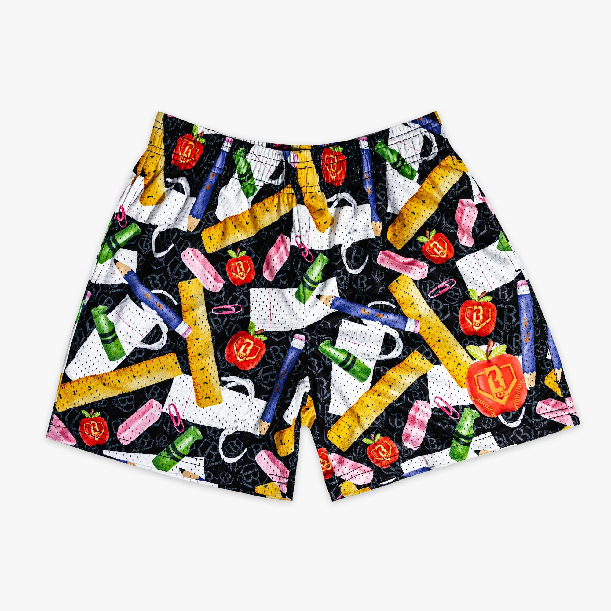 Baseball Lifestyle 101 First Day Fresh Youth Shorts | Comfortable Relaxed Fit Summer Shorts for Outdoor, Gym, Travel & Daily Wear