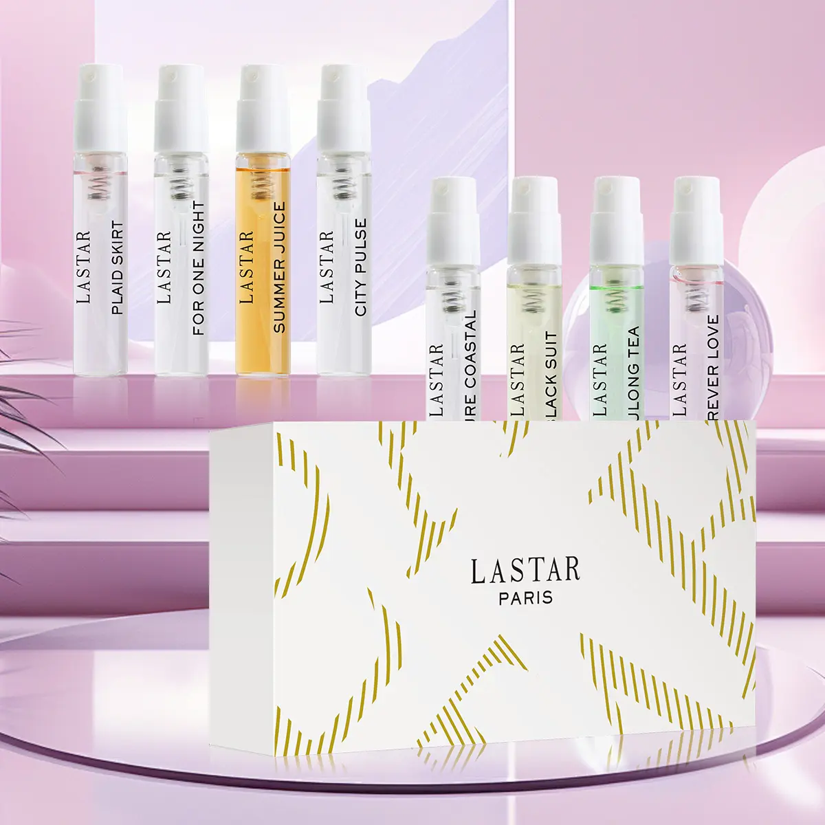 Perfume sample set gift box, Perfume Gift Sets, Perfume Sampler Set, perfume spray PCS set, including perfumes, fragrance and love, add charm to couples, suitable for dating, daily, perfect choice for gifts
