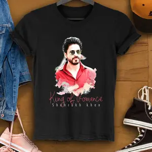 Shahrukh Khan 24 Unisex Mens Best Vintage For Women T-Shirt