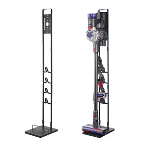 VEVOR Vacuum Stand for Dyson Multi-Models Stable Storage Bracket Holder with 4 Hooks