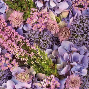 Flowers Napkins Blooms Decorative Floral Paper Decoupage Napkin #5284