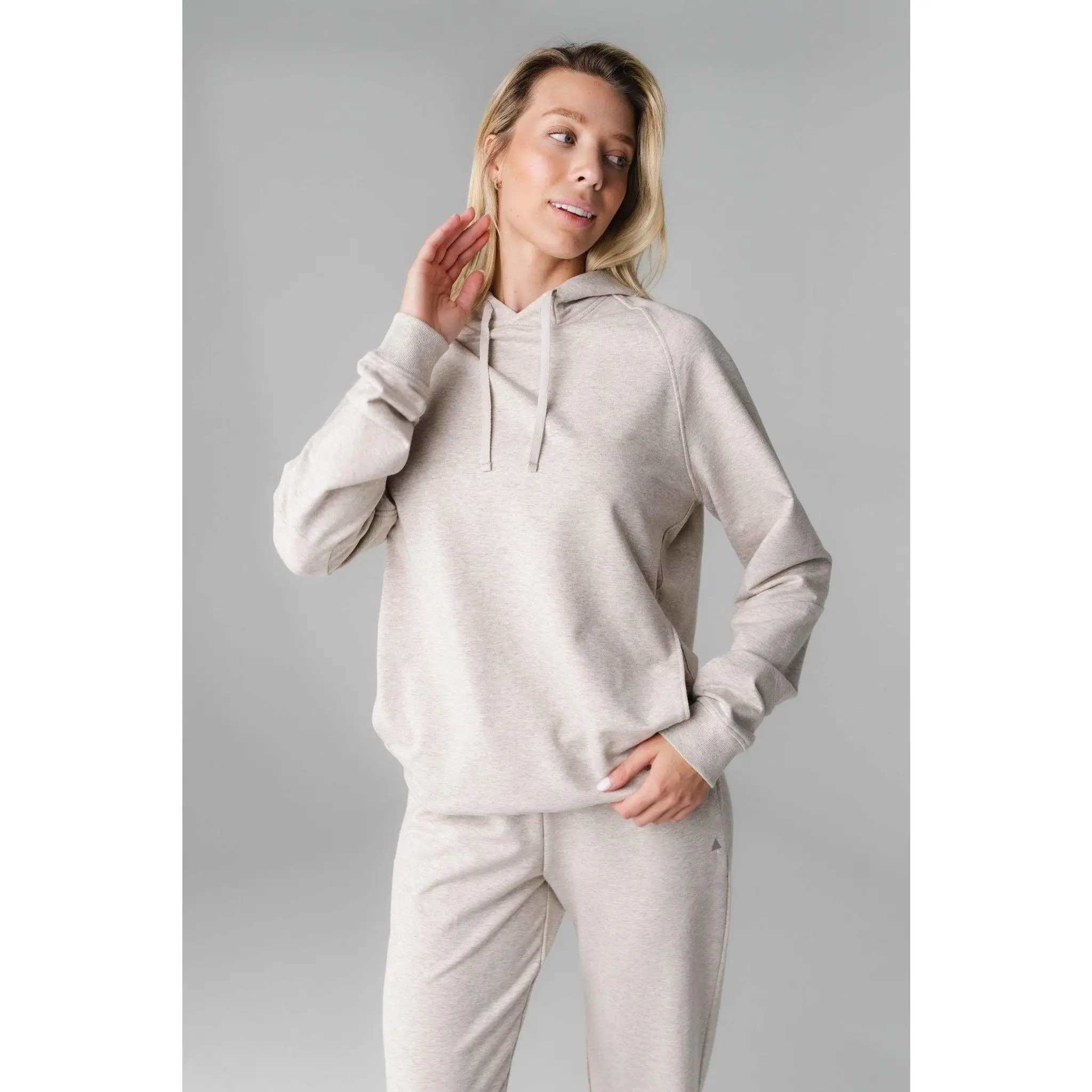 Vitality Uni Studio Hoodie - Antler Marl