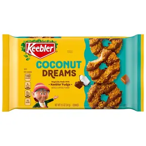 Keebler Fudge Cookies, Coconut Dreams, 8.5oz