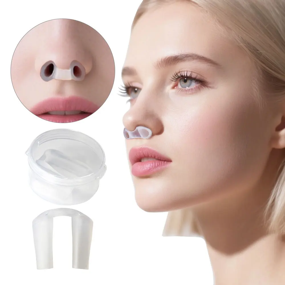 Silicone Nostril Retainer Rhinoplasty Nasal Retainer Rhinoplasty Nose Splint for Rhinoplasty Recovery Support Device Nose Shaper Support Device Post-Surgery Nostril Shaping Size 6/7/8/9/10/11/12 Nose Protection