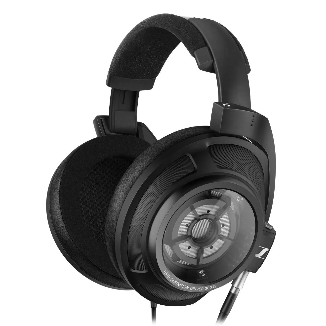 Sennheiser HD 820 Closed-Back Over Ear Headphones, Transparent Wired No-Latency Audiophile Headphones