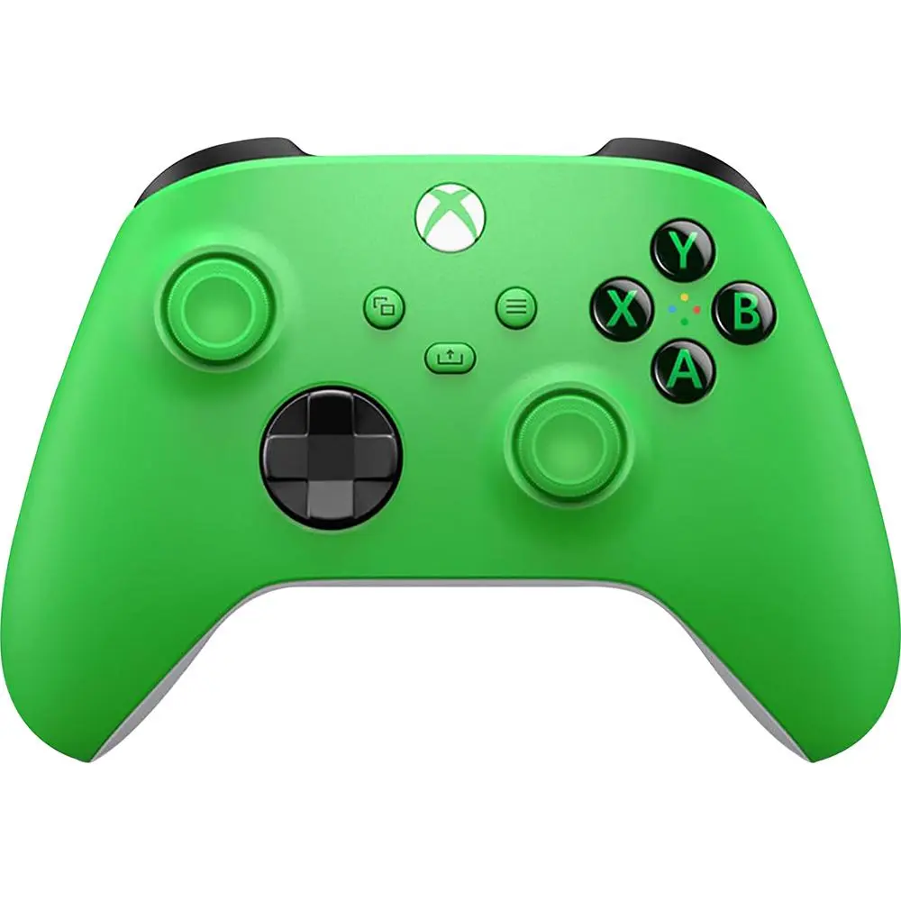 Microsoft Xbox Wireless Velocity Green Gaming Controller, Compatible with Console Devices, Mobile Devices, Bluetooth-Enabled Systems, Button