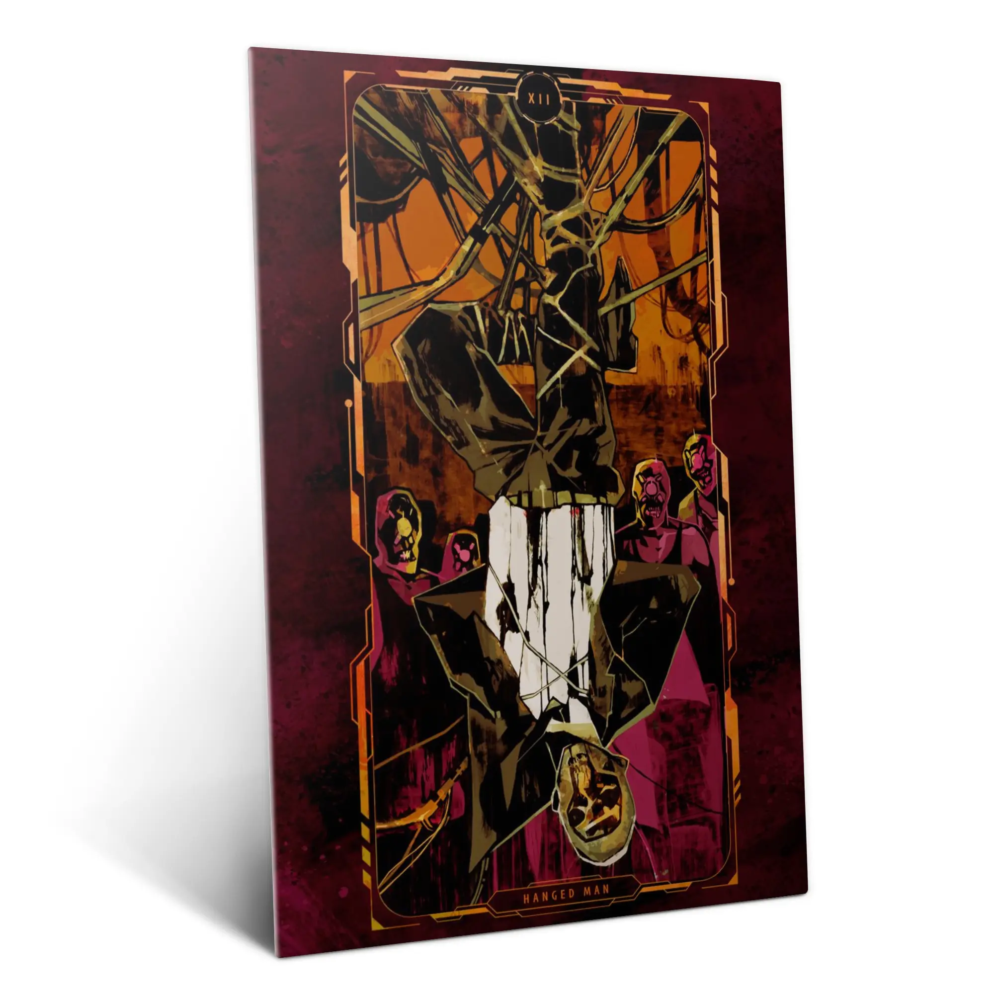 Displate Metal Poster Cyberpunk 2077 Hangman Magnetic Mount