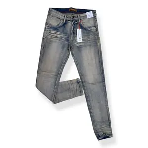 PC05 - Core Washed Clean Look Slim-Fit Stretch Jeans