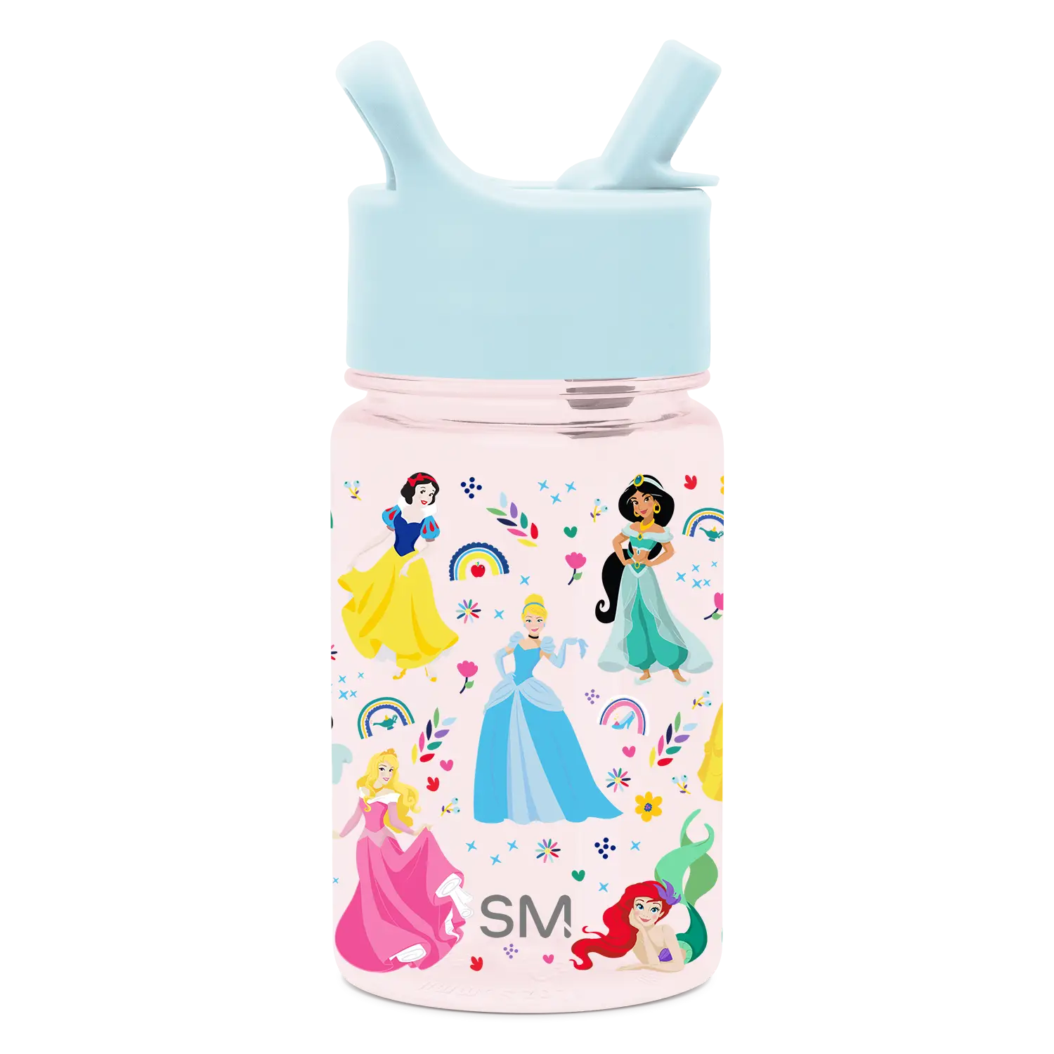 Simple Modern Kids Summit Plastic Water Bottle with Leak Proof Straw Lid 12oz - BPA-Free, Reusable, Durable for Toddlers