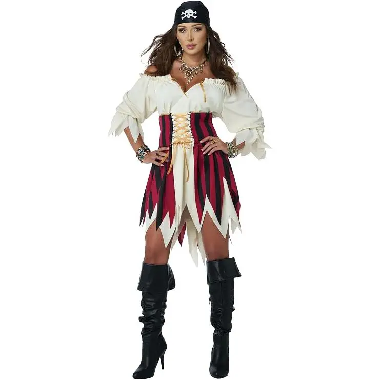 Womens/Teens Sultry Sea Pirate Costume